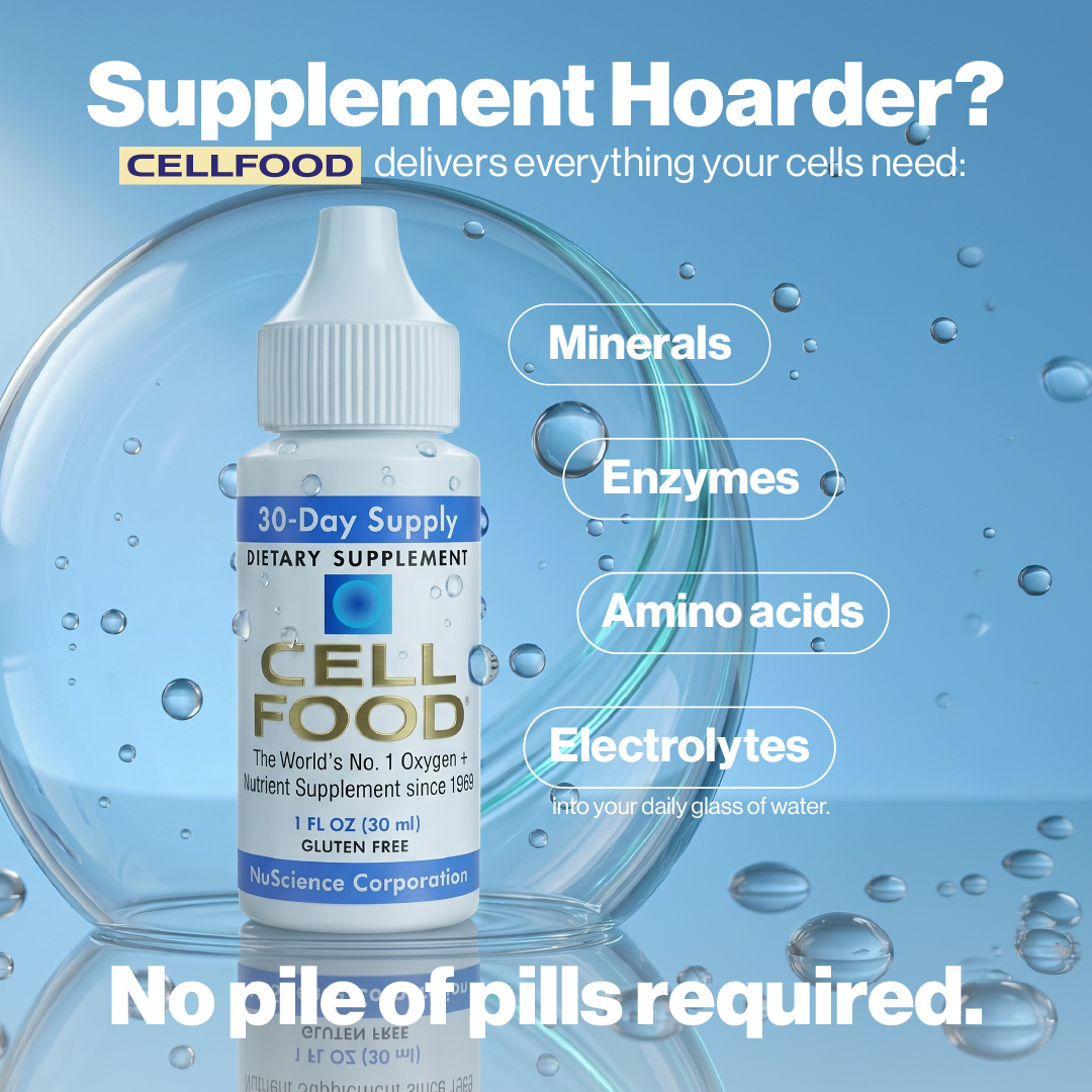 Supplement Hoarder? — replace the pile of pills