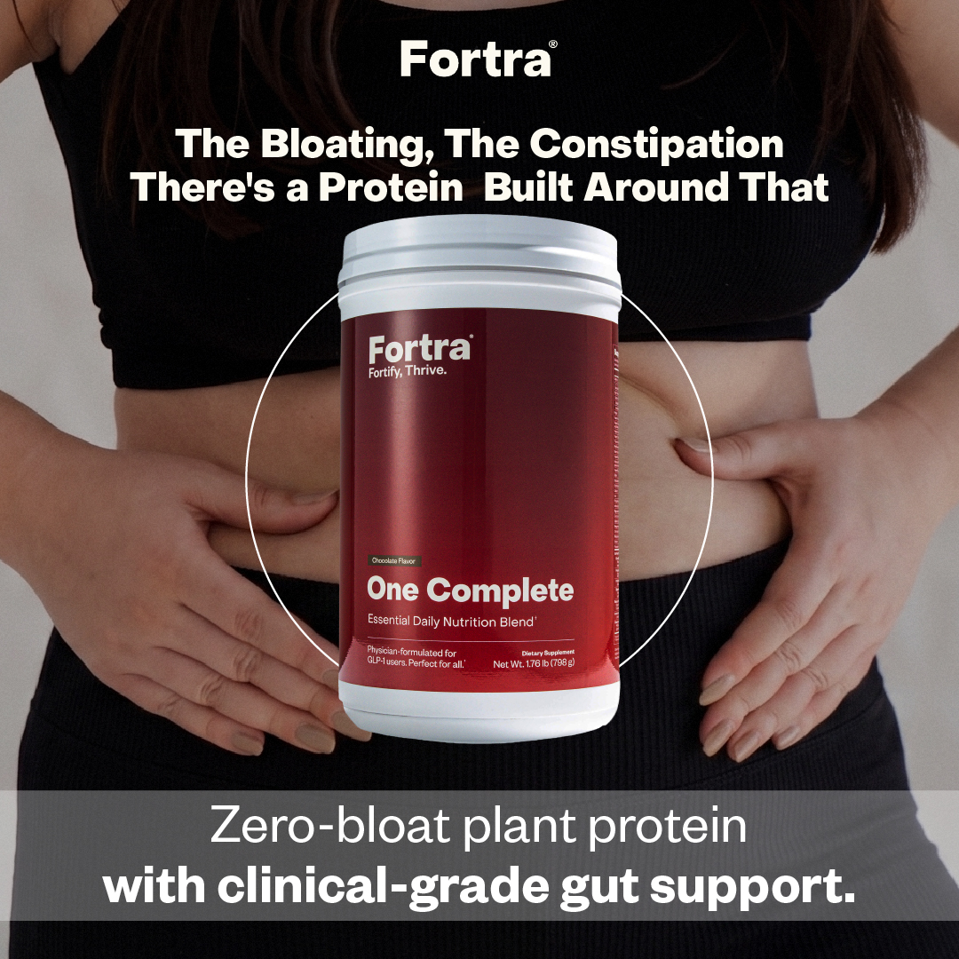 Zero-Bloat Plant Protein — gut / GLP-1 side-effect angle