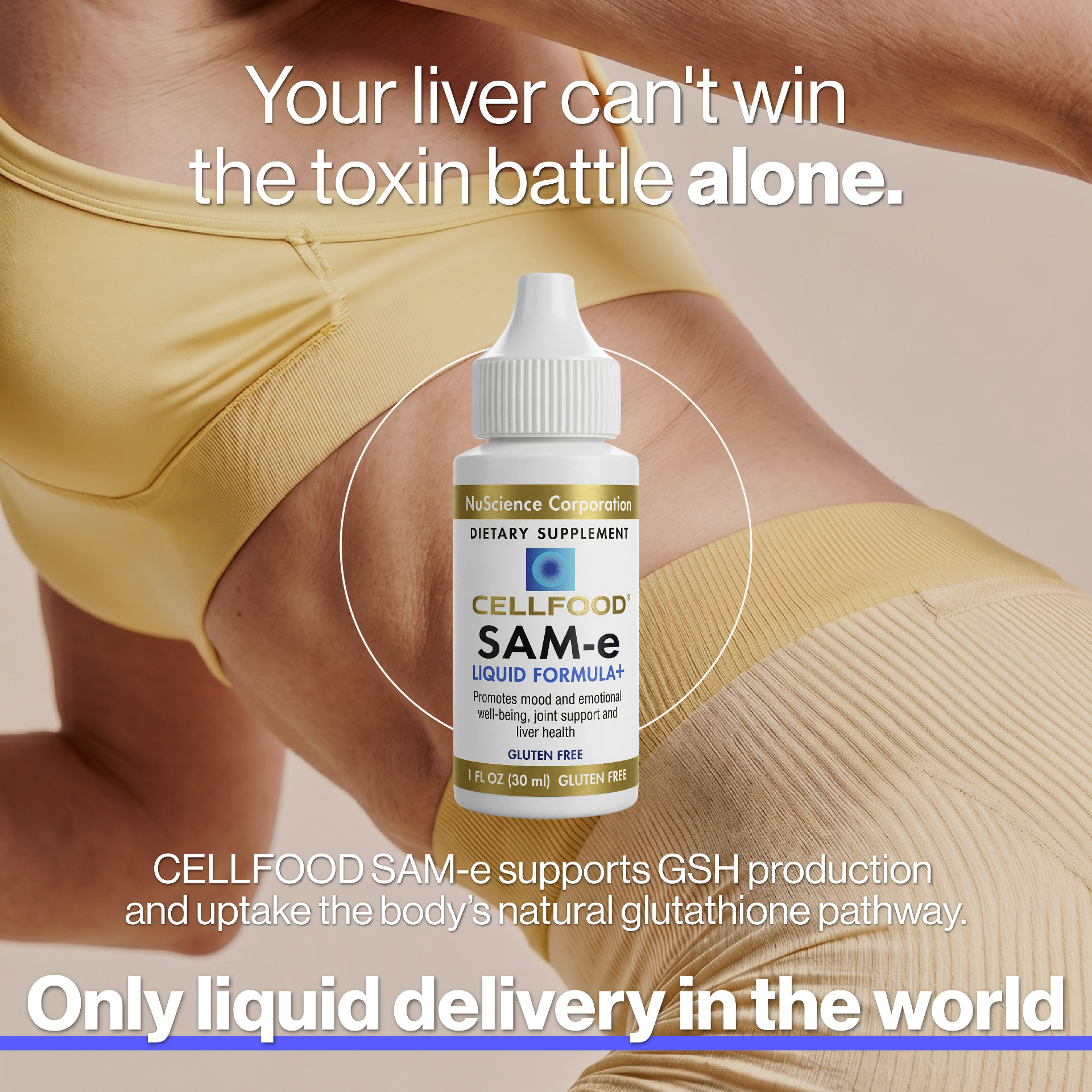 Your Liver Can't Win the Toxin Battle Alone — SAM-e detox angle