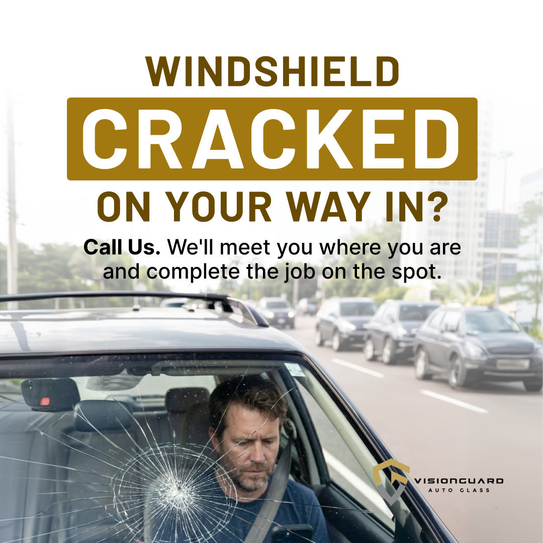 Windshield Cracked on Your Way In — mobile-first hook