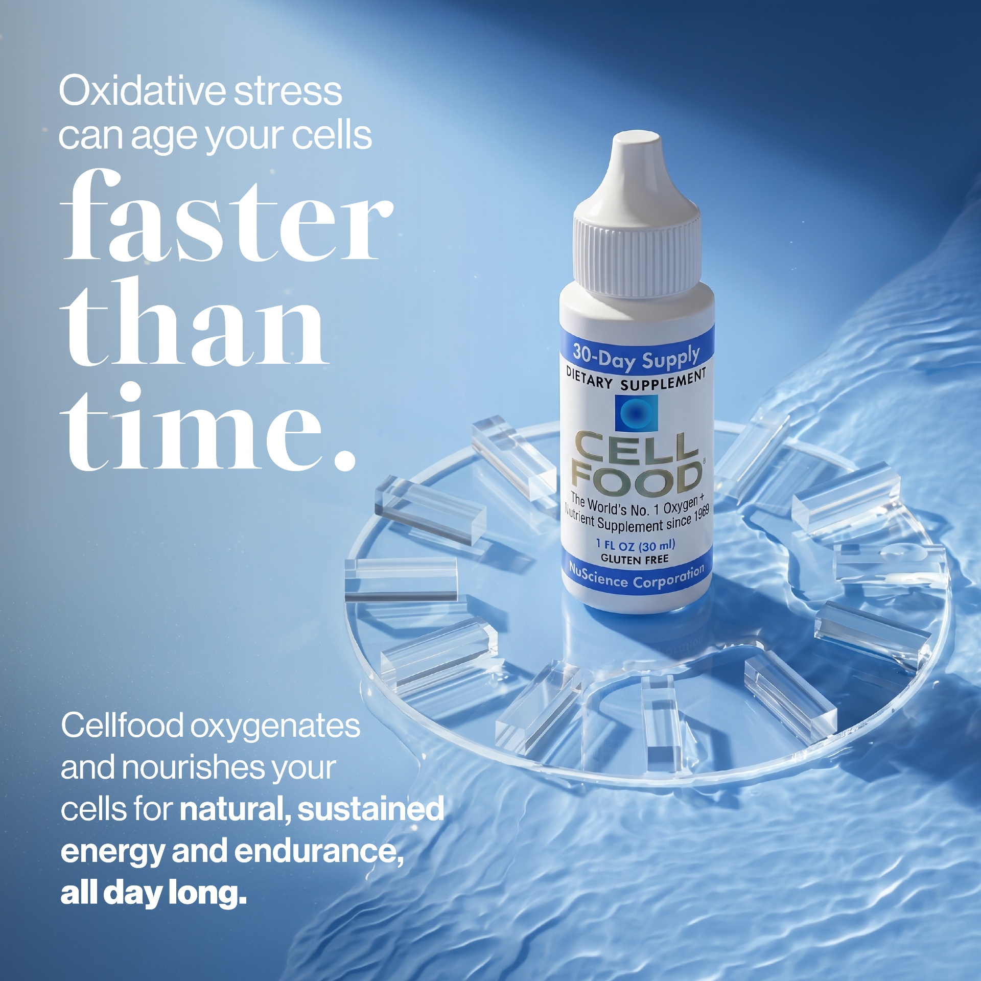 Oxidative Stress Ages Cells Faster Than Time — anti-aging angle